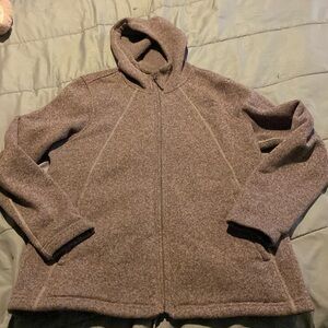 Northface zip up coat